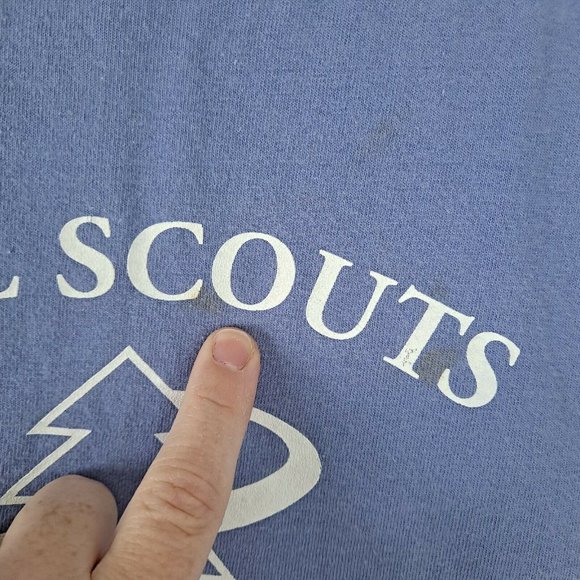 Girl Scouts Wilderness Road Council Lavender Purple Women's Adult T-shirt L - Picture 2 of 6